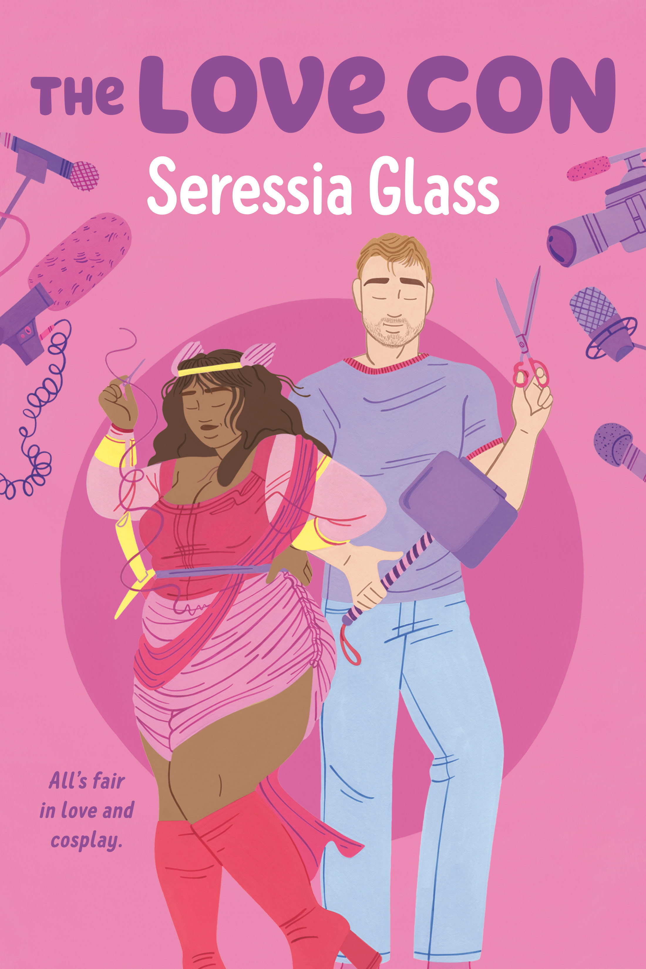 The Love Con cover. Book by Seressia Glass