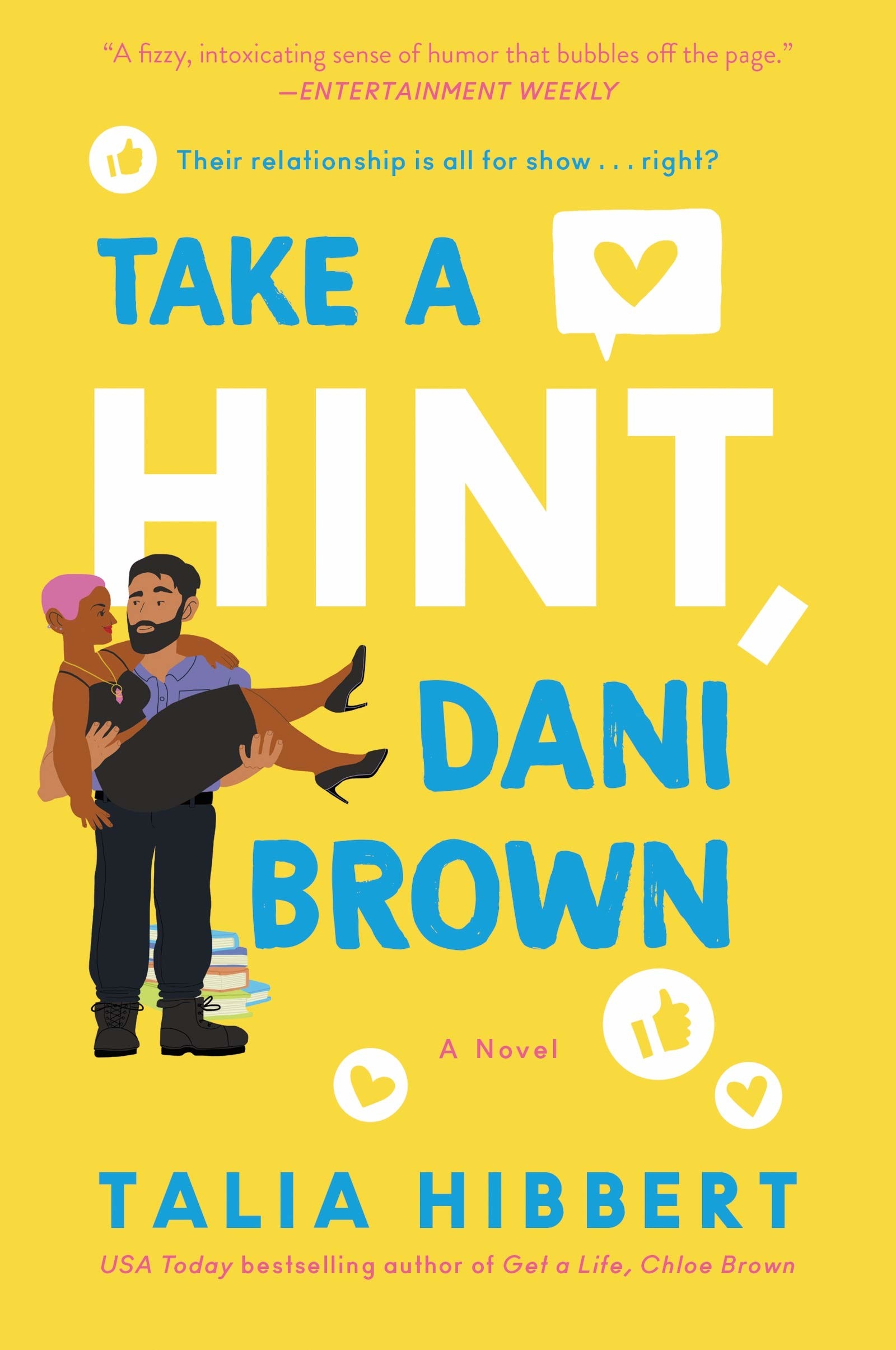 Take a Hint, Dani Brown cover. Book by Talia Hibbert