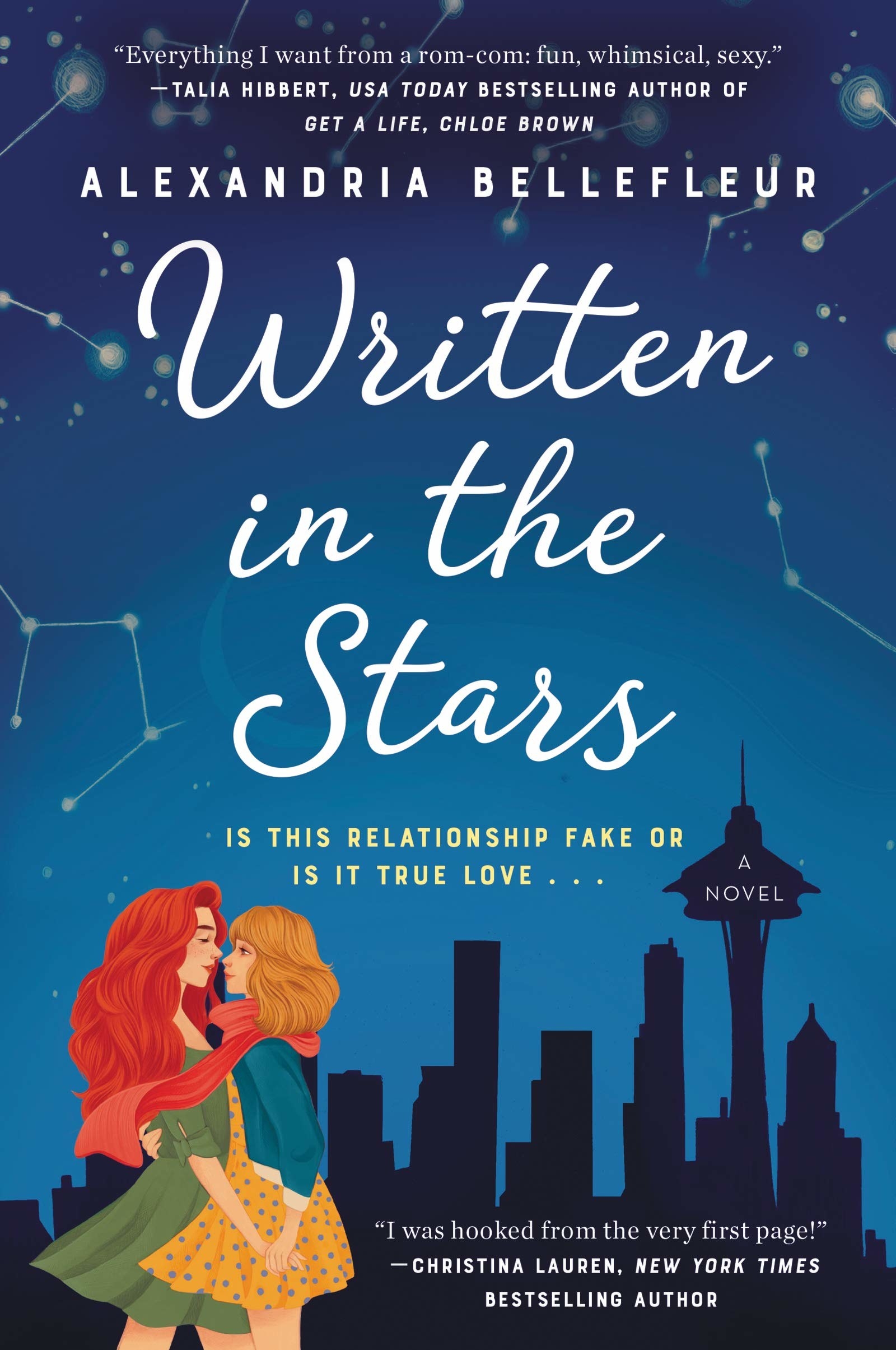 Written in the Stars cover. Book by Alexandria Bellefleur