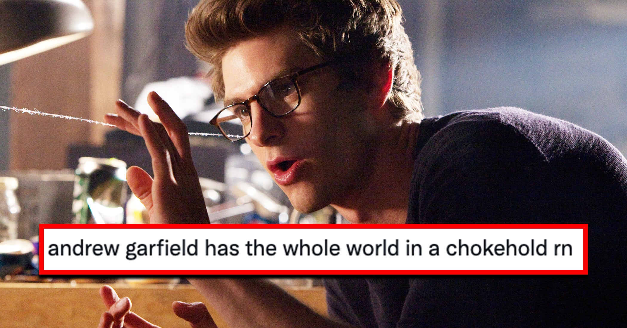 Andrew Garfield In Spider Man Did You Miss This Huge Clue - da4c2gh