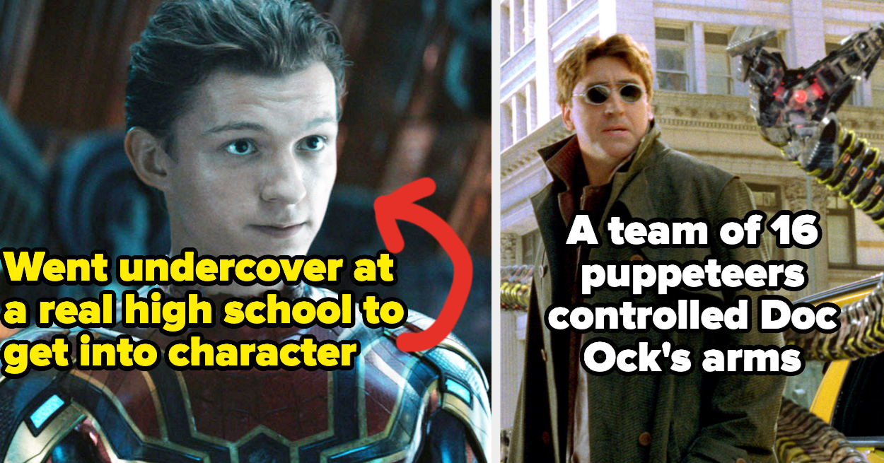 Tom Holland And Zendaya Were Told Not To Date (But Did Anyway), Plus 26 More Fascinating Tidbits From Every "Spider-Man" Movie