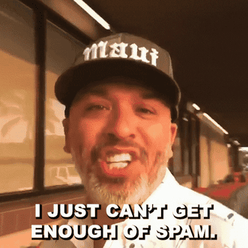 Jo Koy saying he loves spam
