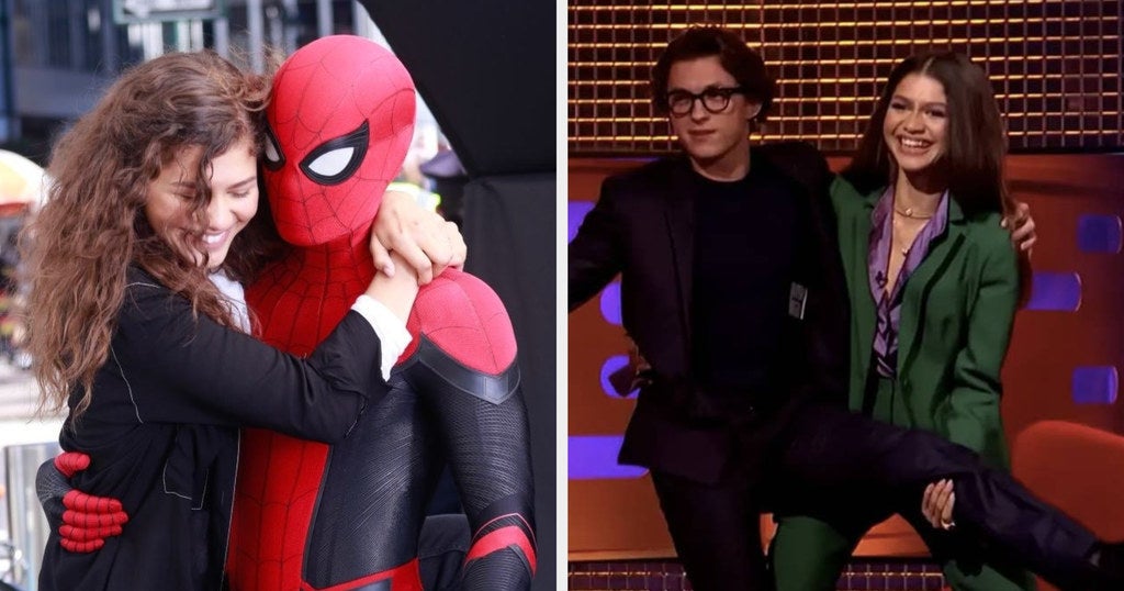 Here Are 25 Couple Moments Between Zendaya And Tom Holland To Boost Your Serotonin
