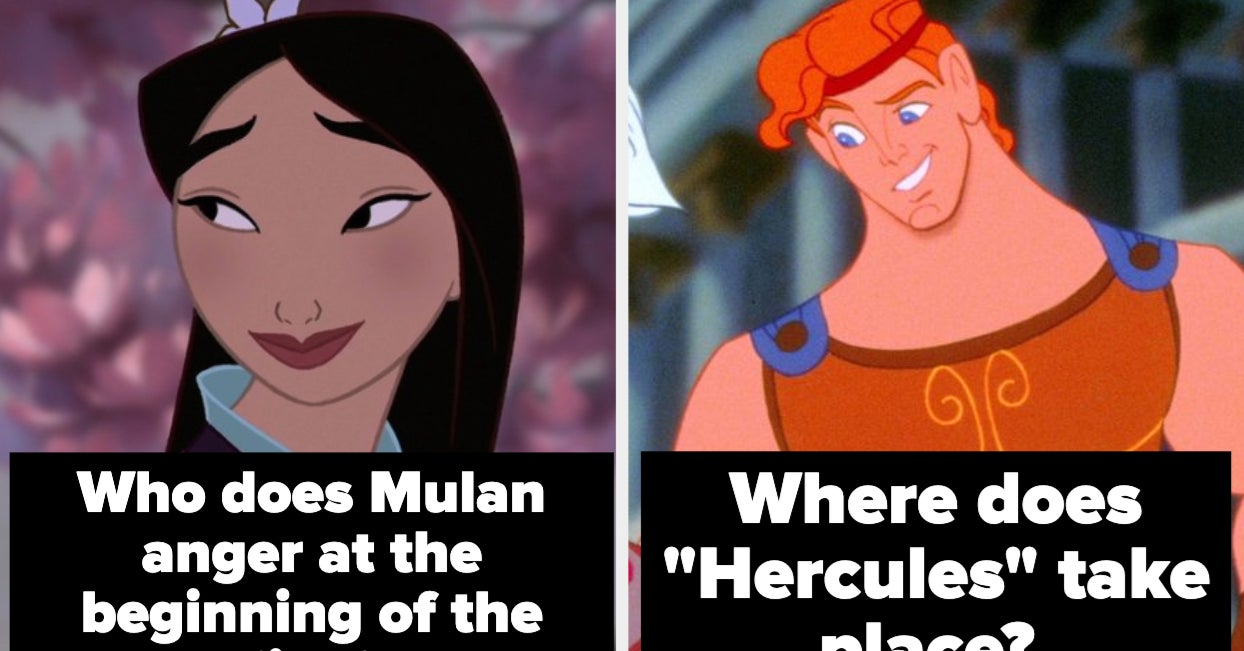 Your Disney Movies Knowledge Is Lacking If You Don't Get 16/18 On This Easy Quiz