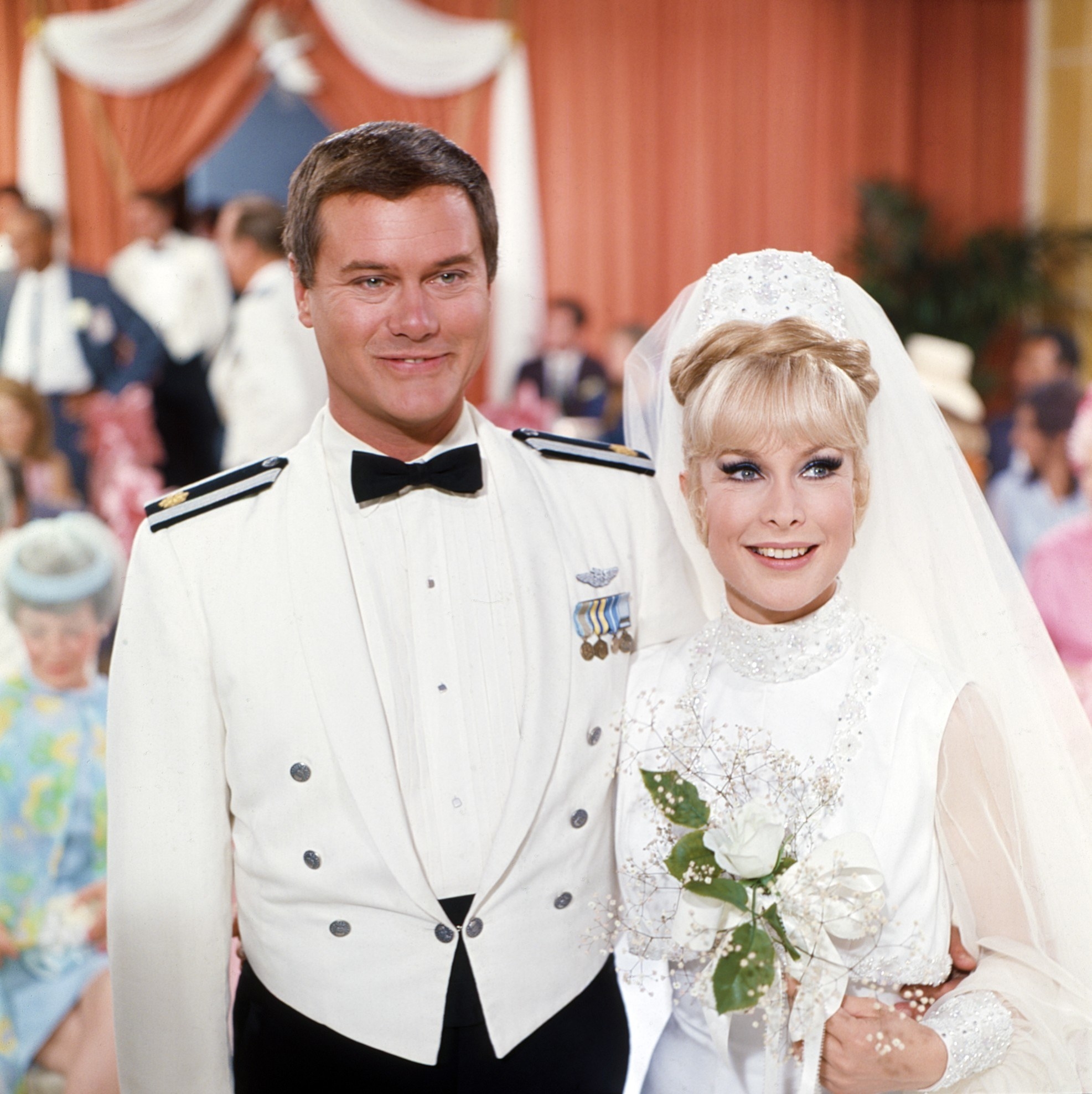 Tony and Jeannie at their wedding