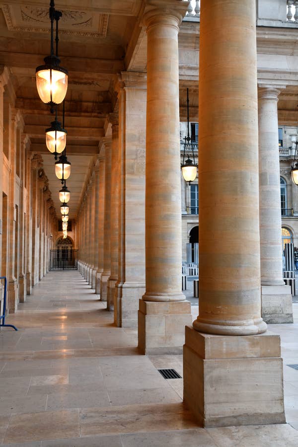 Colonnes de Buren/Les Deux Plateaux by Getty Images
