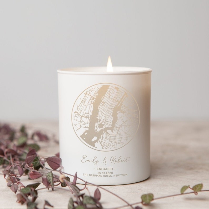 Engagement map candle