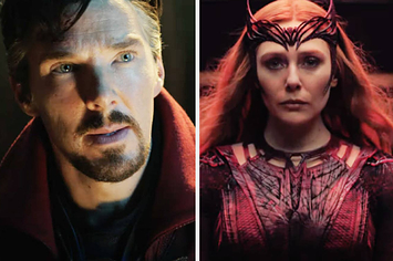 Doctor Strange and Wanda Maximoff 