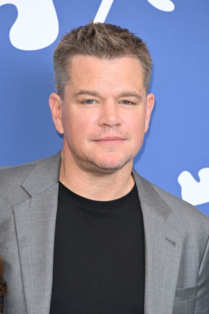 Matt Damon at the Venice International Film Festival in September 2021