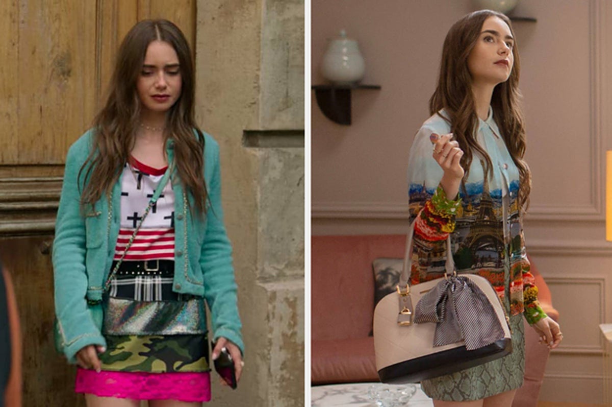 The exact bags Lily Collins wore in Emily In Paris - Her World