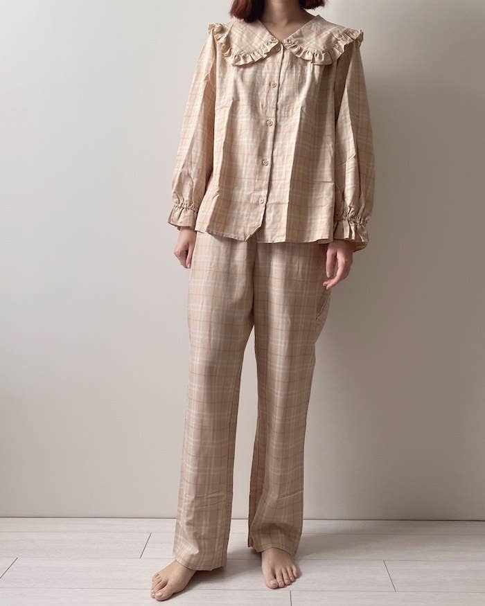 レトロ可愛すぎるって Guの お姫様みたいなパジャマ フリルたっぷりで一目惚れしちゃった