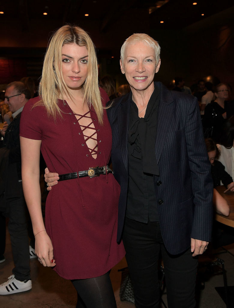 MAY 06: Annie Lennox and daughter Lola Fruchtmann attend mothers2mothers Fashion Bazaar at CITIZEN