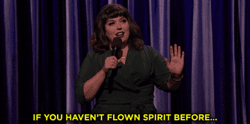 Comedian making fun of Spirit Airlines