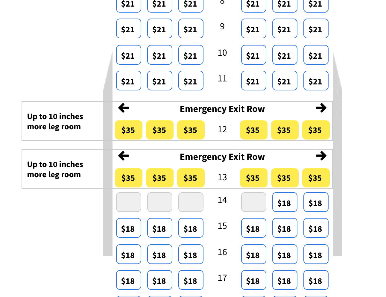 Spirit Plane Seat Map Spirit Airlines Honest Review: Why I Love This Airline