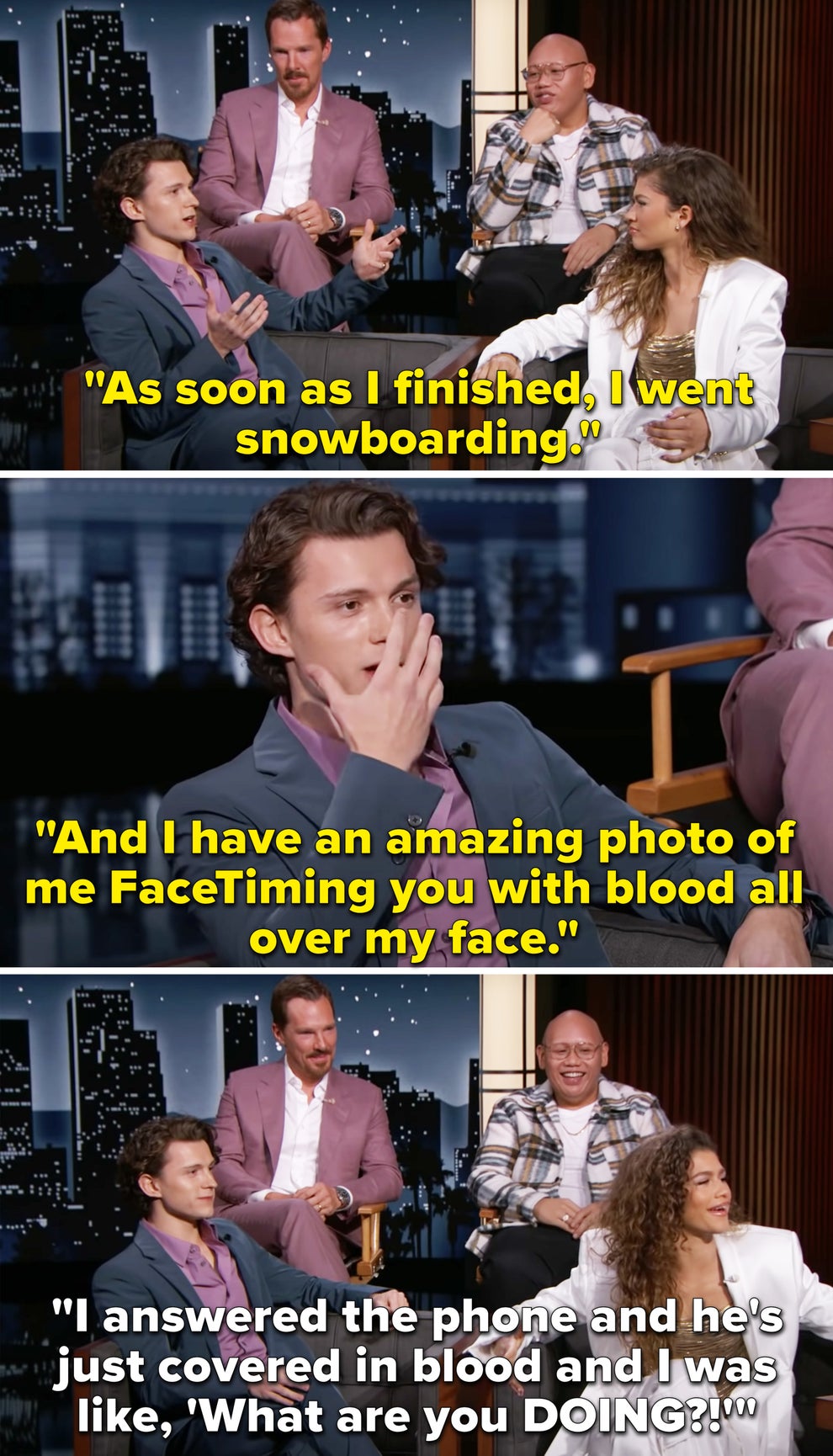 Tom Holland And Zendaya Best Behind The Scenes Moments