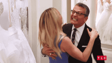 Randy jumps up and down on Say Yes to the Dress