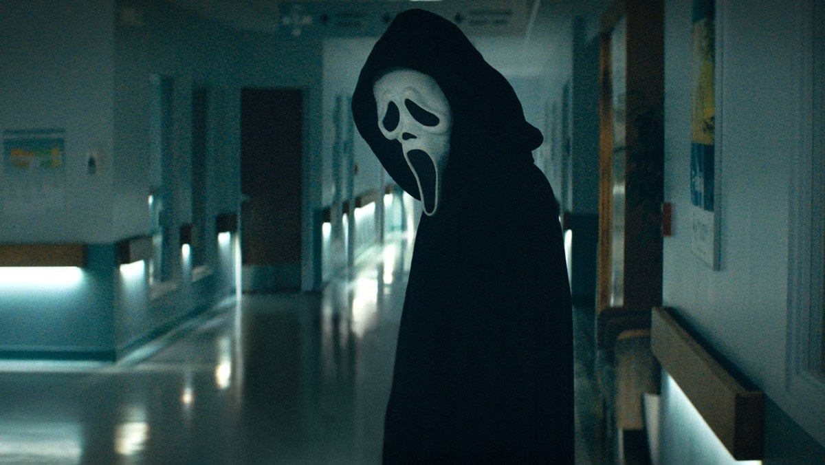 Photo of Ghostface in the new Scream movie
