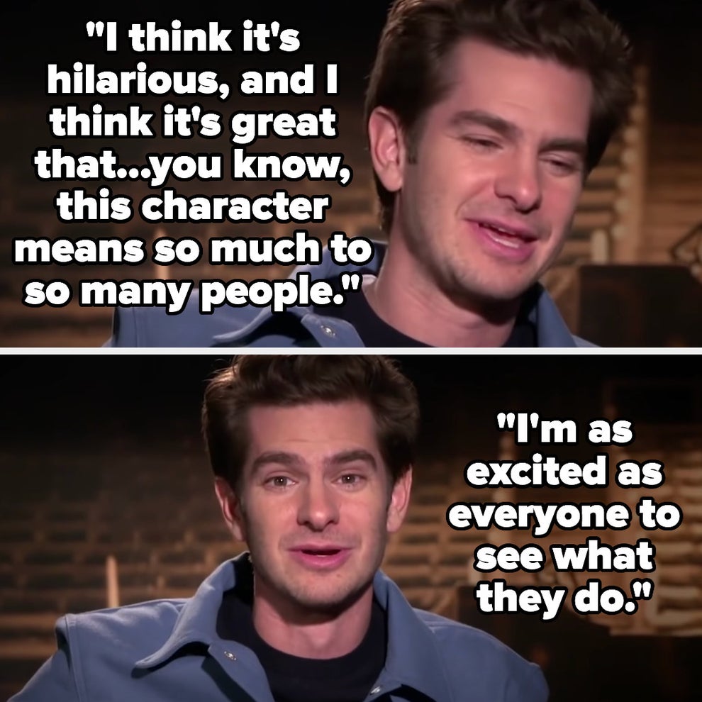 Every Time Andrew Garfield Denied He's In Spider-Man