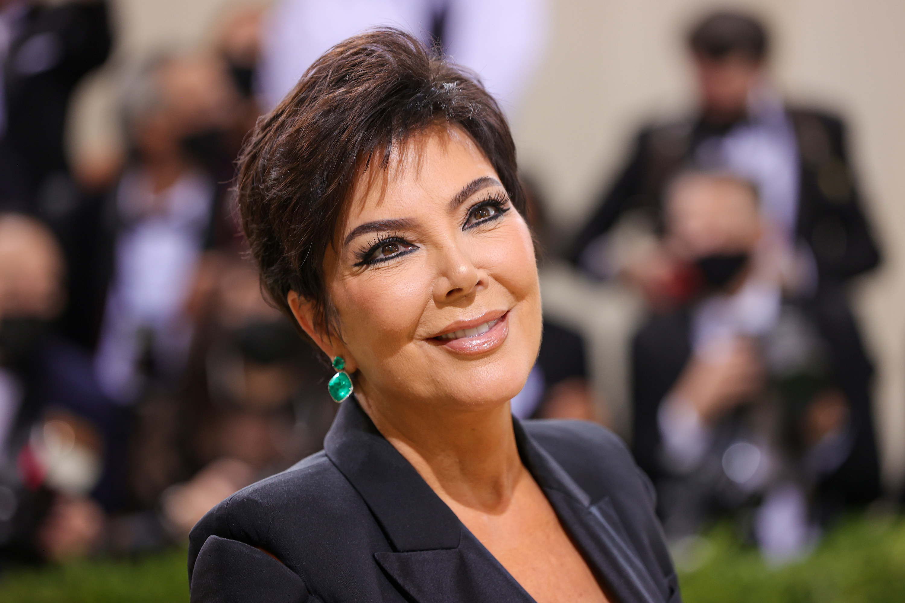 Kris Jenner smiling