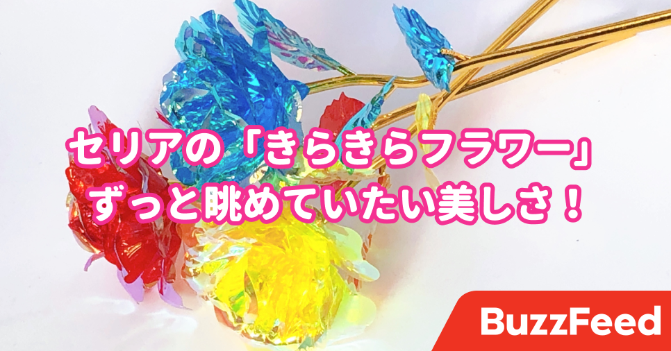 2ヶ月探してようやく買えた セリアの 宝石みたいなお花 たった110円でトキメキが止まらないよ