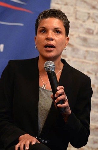 Michelle Alexander at the2016 Harlem Women&#x27;s Round-table Conversation in New York City