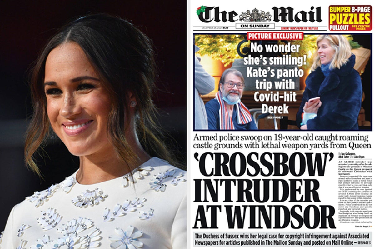 A UK Tabloid Printed A Front-Page Apology To Meghan Markle For Publishing A Priv..