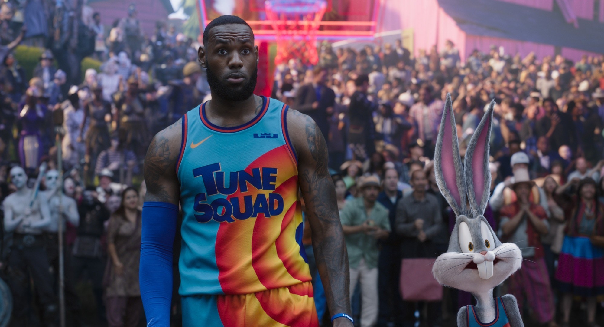 LeBron James and Bugs Bunny in &quot;Space Jam: A New Legacy&quot;