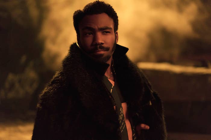 Donald Glover as Lando Calrissian in &quot;Solo: A Star Wars Story&quot;
