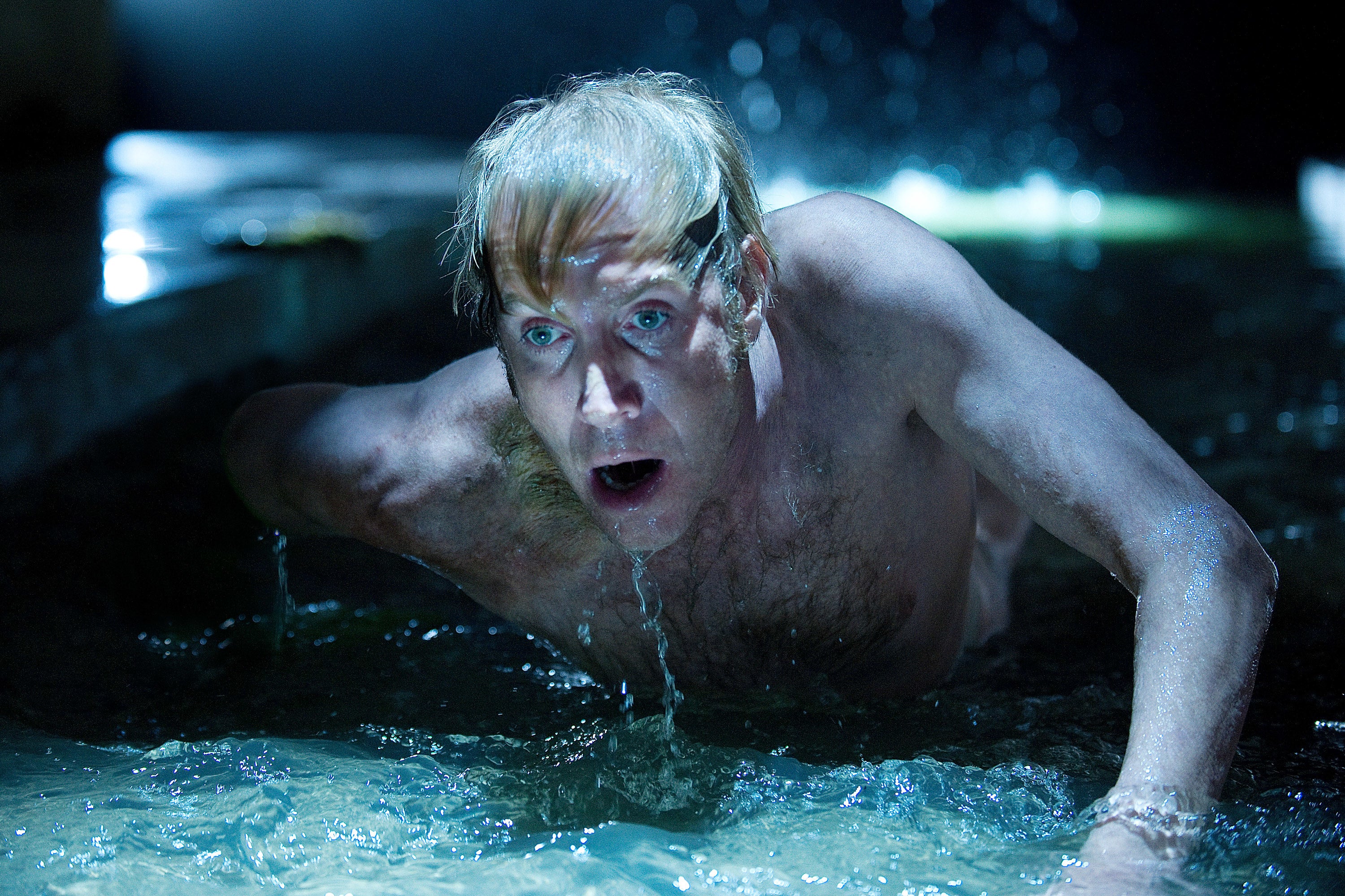 Rhys Ifans in "The Amazing Spider-Man"