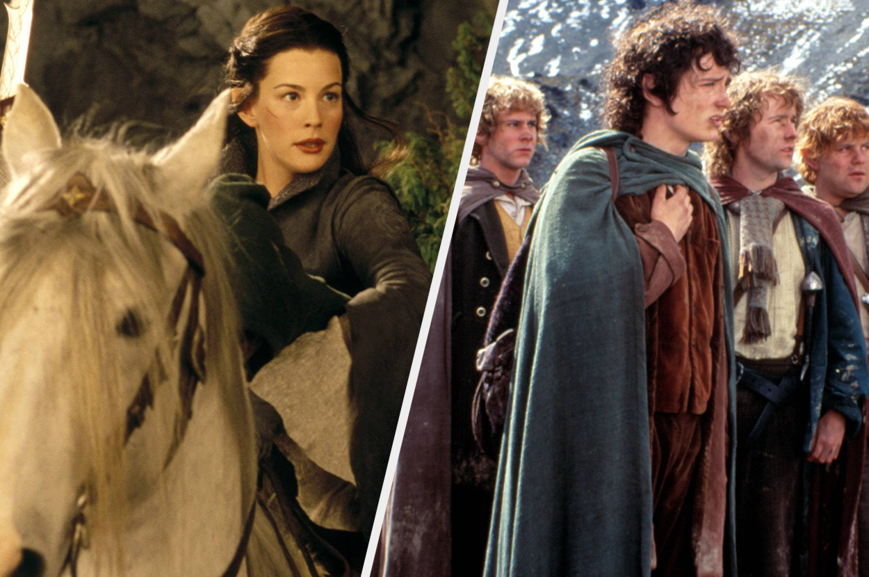 Characters in both LotR (2001) & RoP (2022) : r/lotr