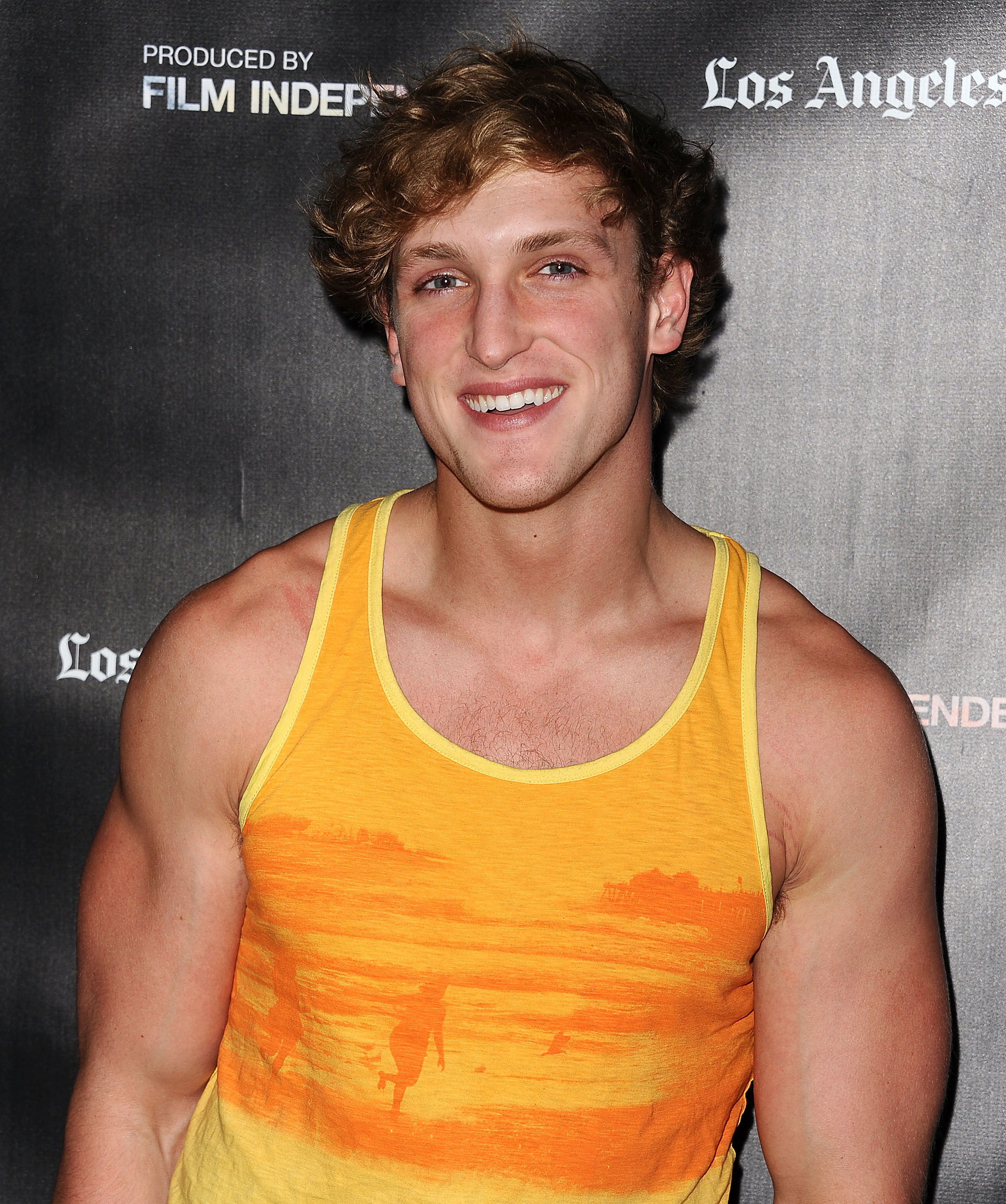 Logan Paul at a live read of &quot;Fast Times At Ridgemont High&quot; on June 18, 2015 in Los Angeles, California