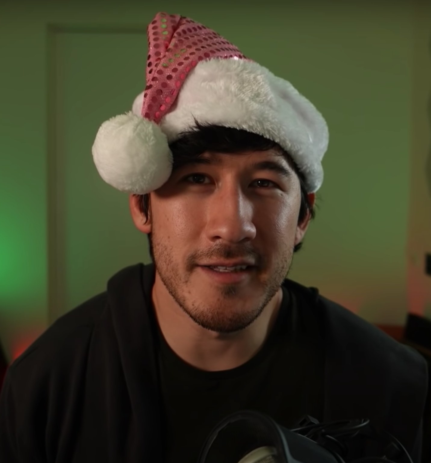 Mark Fischbach thanks his supporters in a December 2021 YouTube video
