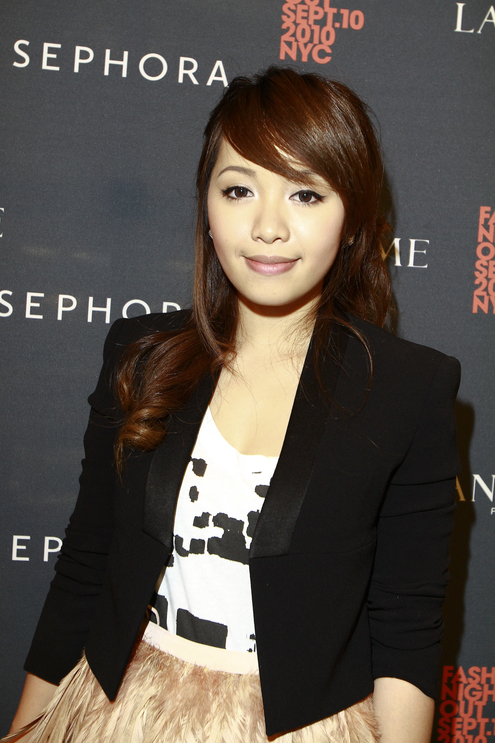 Michelle Phan at the Sephora celebration of Fashion&#x27;s Night Out on September 10, 2010