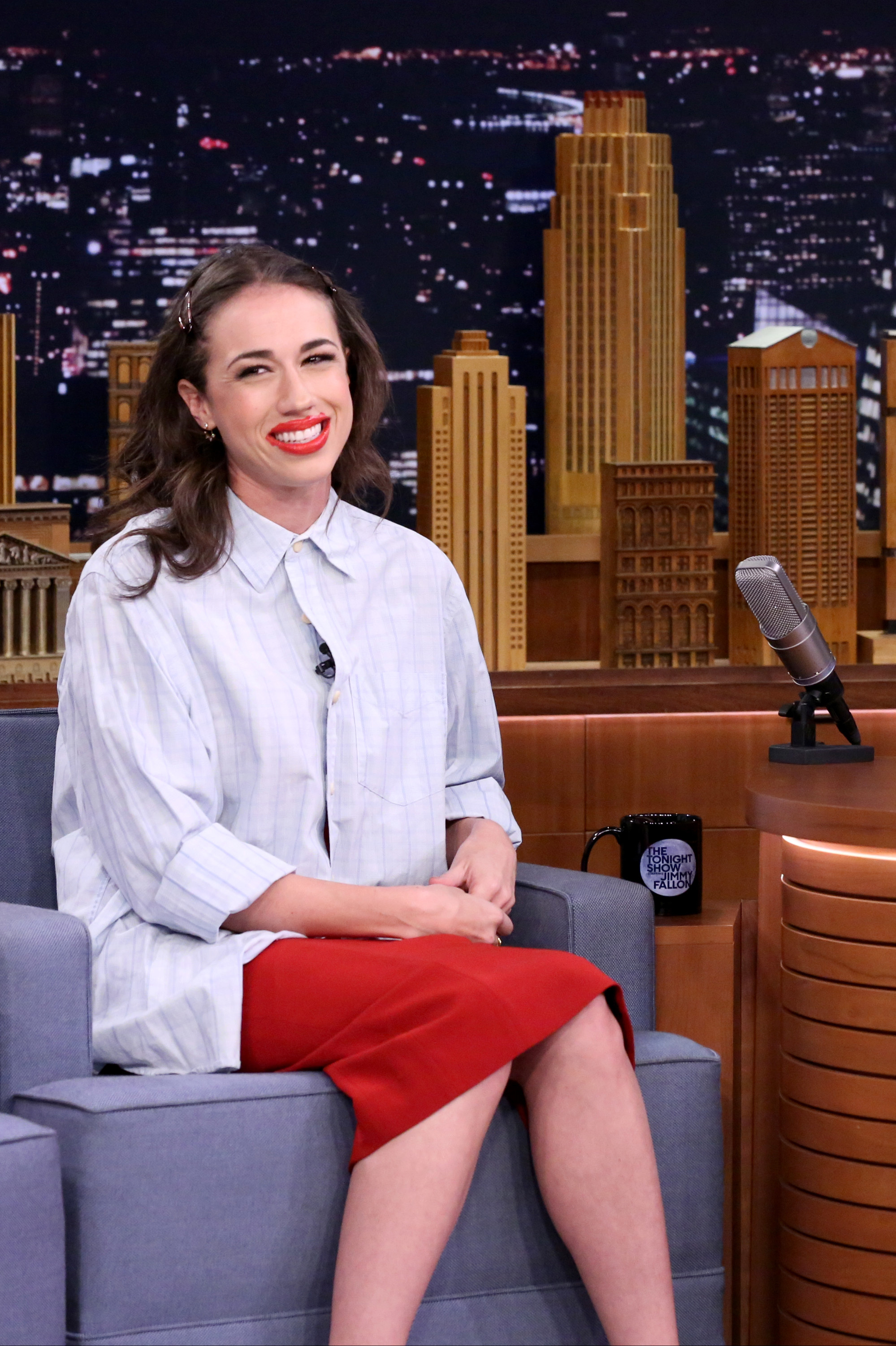 Colleen Ballinger as Miranda Sings on October 14, 2016 on &quot;The Tonight Show Starring Jimmy Fallon&quot;