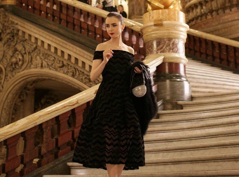 Emily at Place de L'Opera