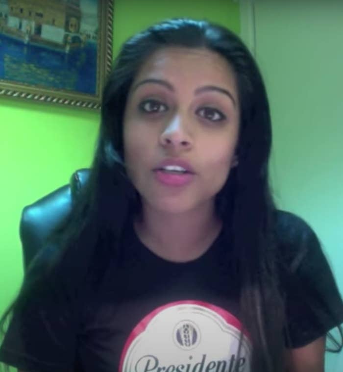Lilly Singh advises viewers to chill out in a 2011 YouTube titled &quot;Chill the F Out! (CTFO)&quot;