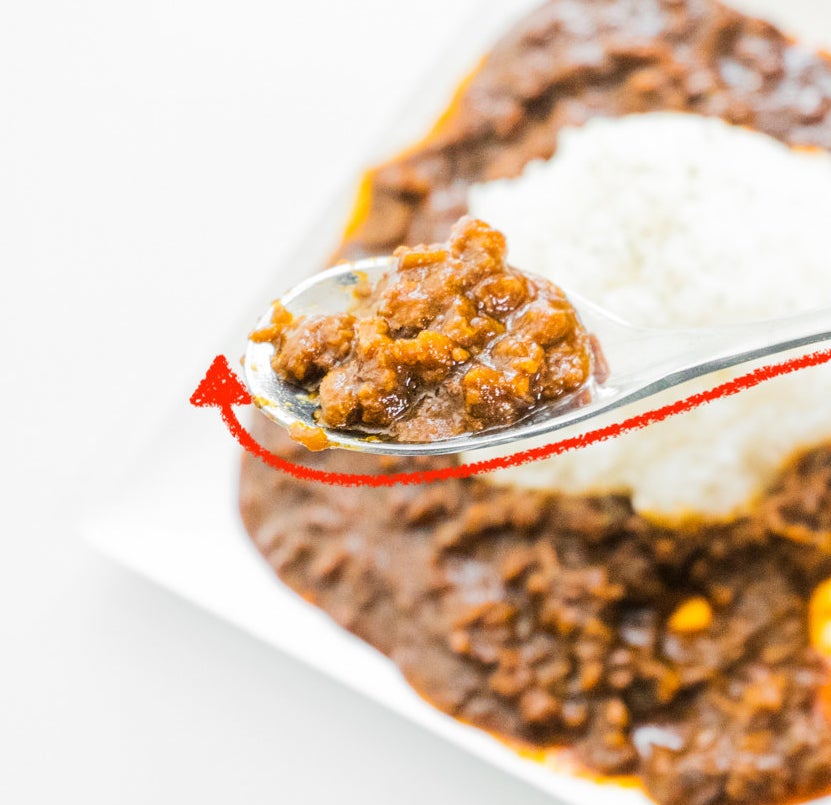 DAISO(ダイソー)のおすすめ便利グッズ「カレーを美味しく食べるスプーン」
