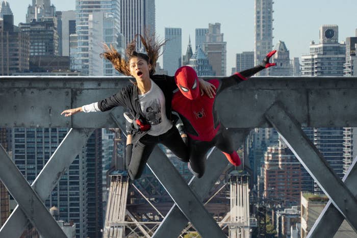 Zendaya and Tom Holland in &quot;Spider-Man: No Way Home&quot;