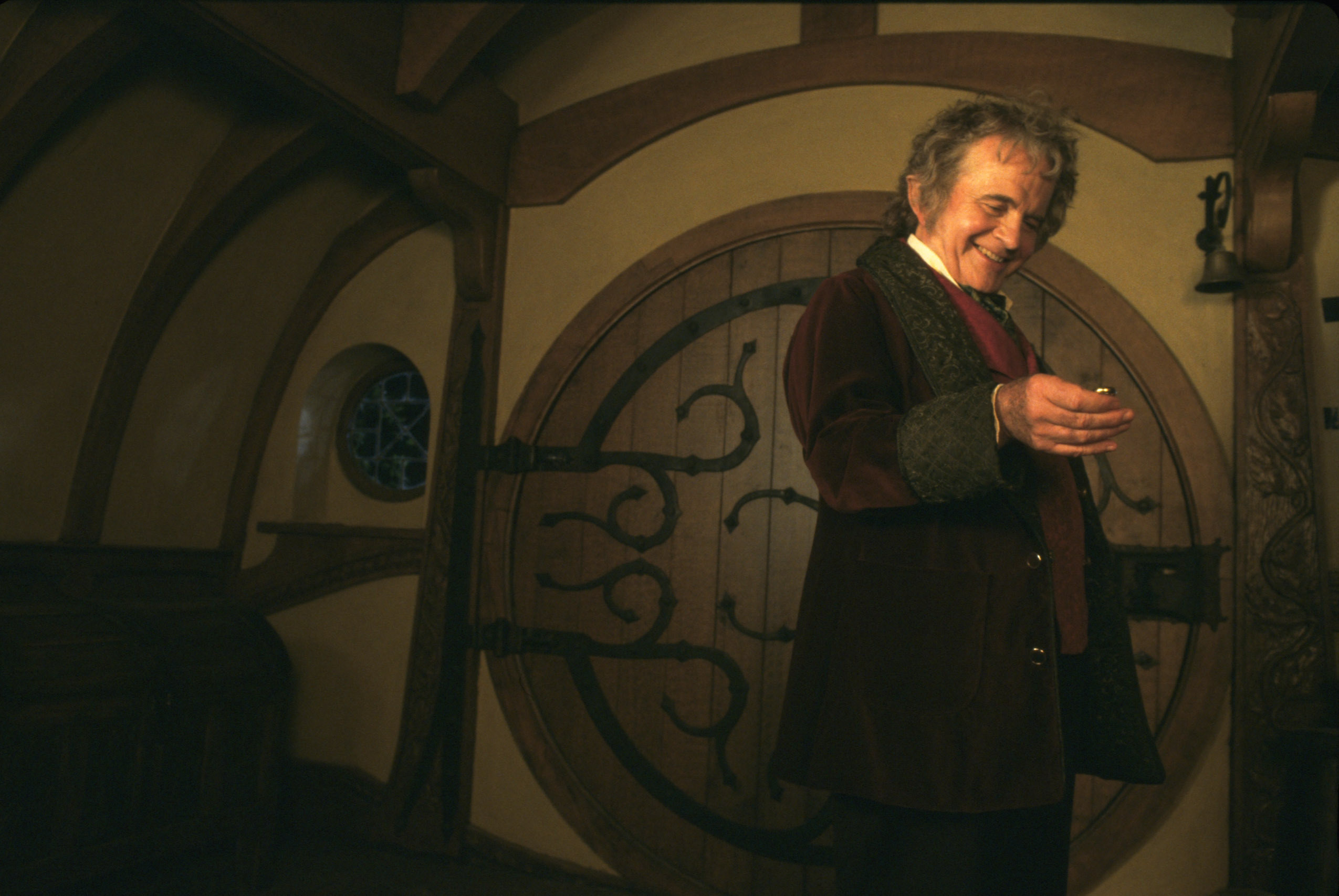 Ian Holm in The Lord of the Rings: The Fellowship of the Ring