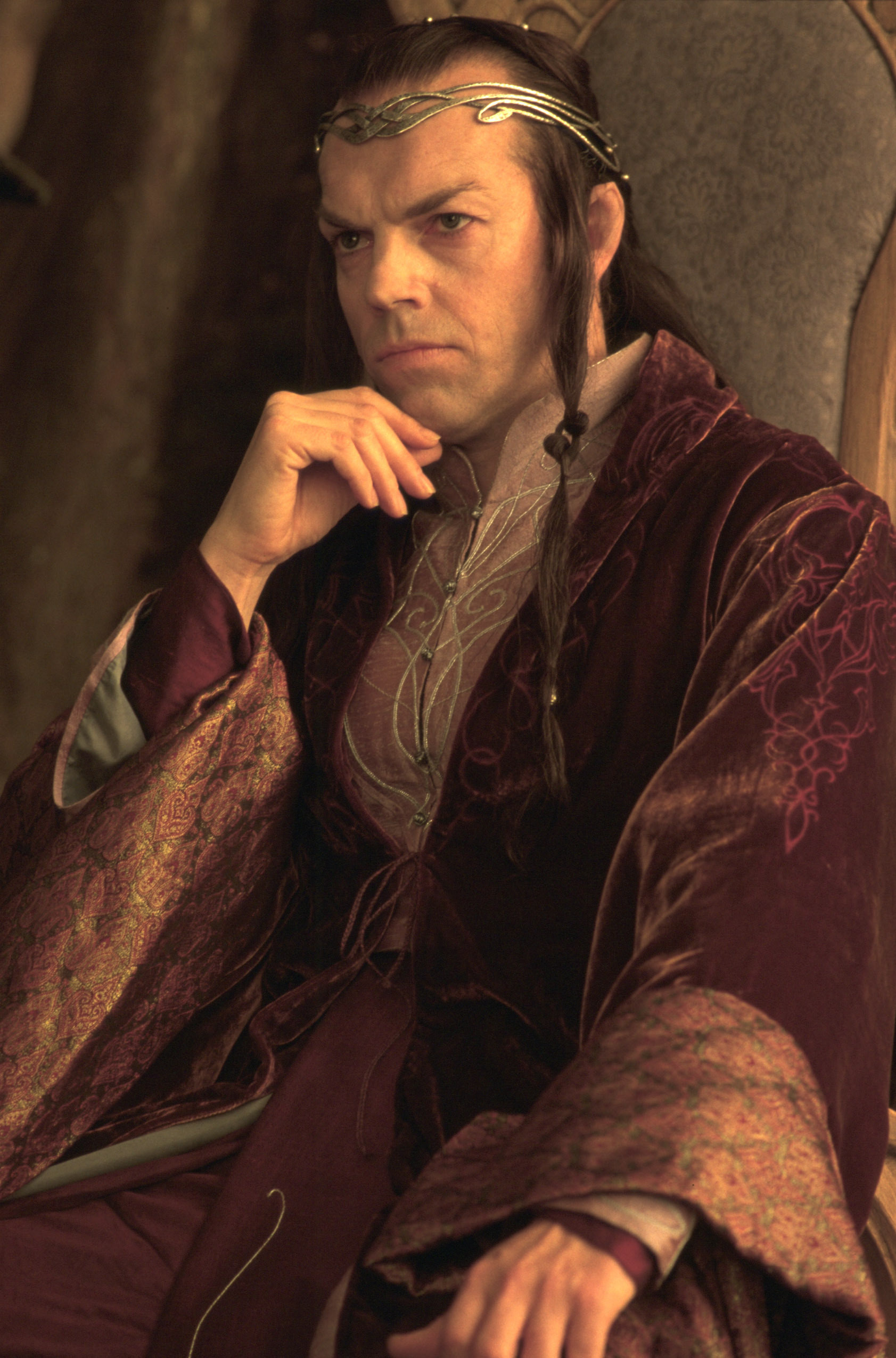 Hugo Weaving in The Lord of the Rings: The Fellowship of the Ring