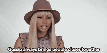 Nicki Minaj shares her thoughts during an interview about the