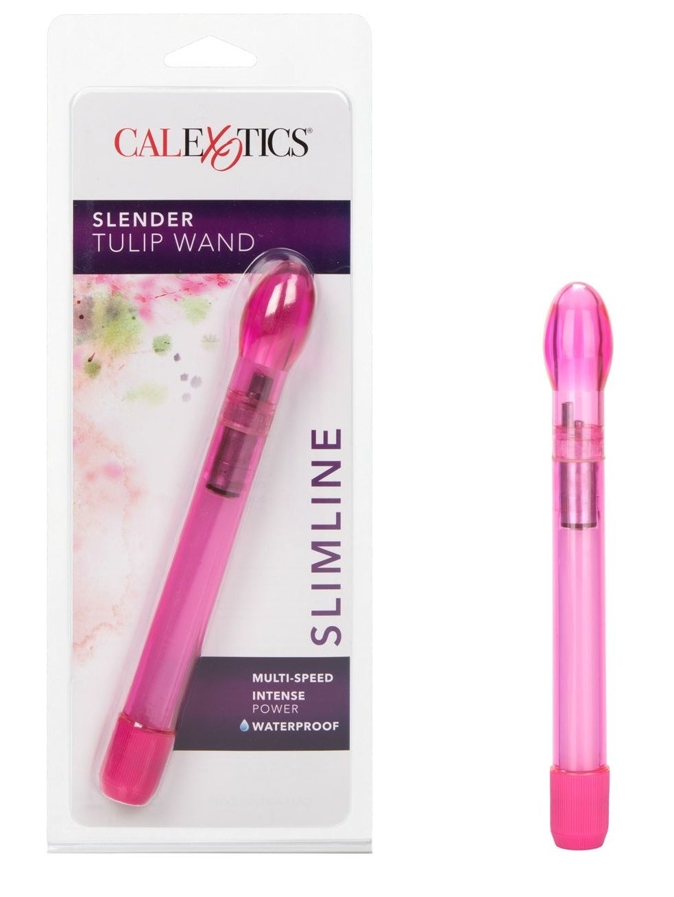 Pink slender tulip wand