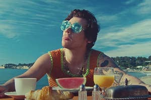 harry in the watermelon sugar music video