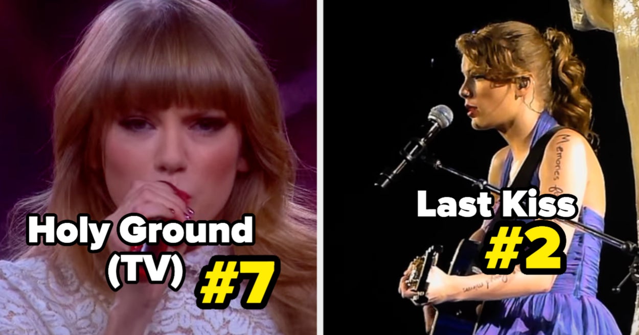 Every Taylor Swift Song Ranked By Our Biggest Swifties Pedfire