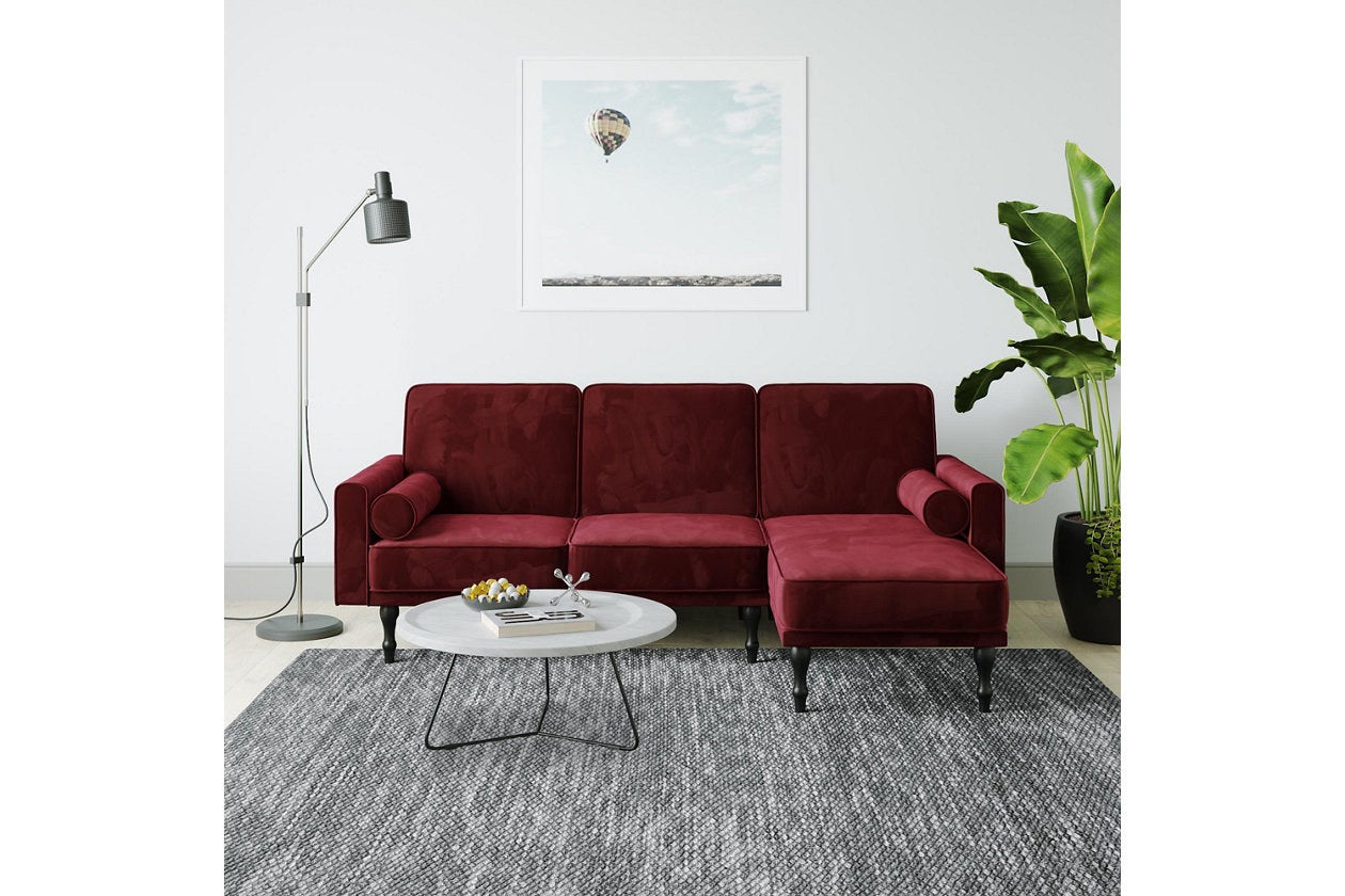 Wine Colored Sectional Sofas | Baci Living Room