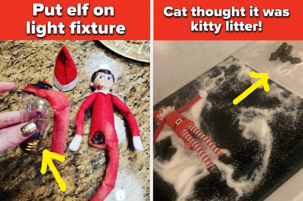 Hilarious Elf On The Shelf Fails