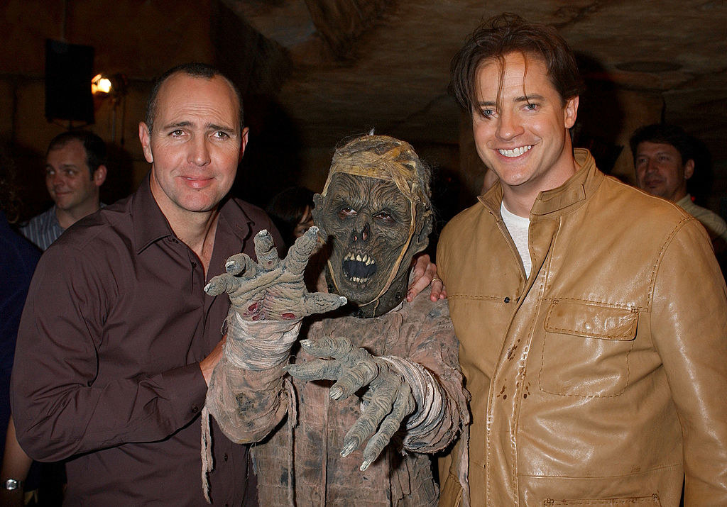 Brendan Fraser at The Mummy premiere