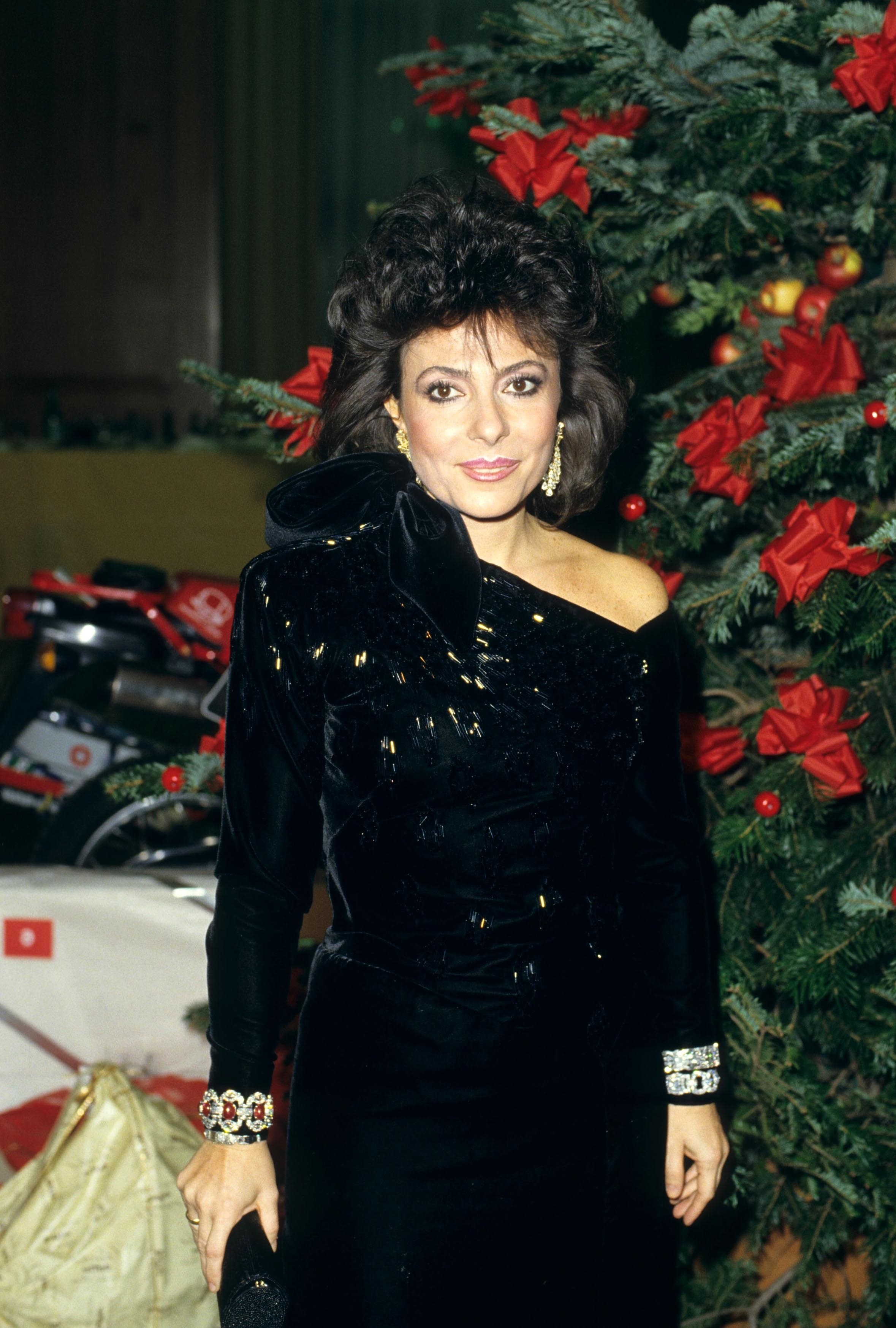 Patrizia Reggiani at an event in the &#x27;80s