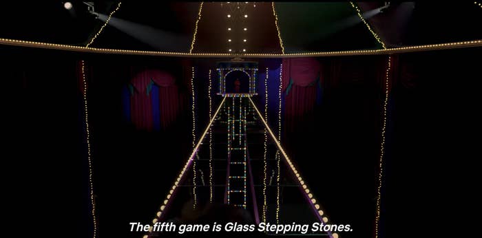 The glass stepping-stone set of the fifth game