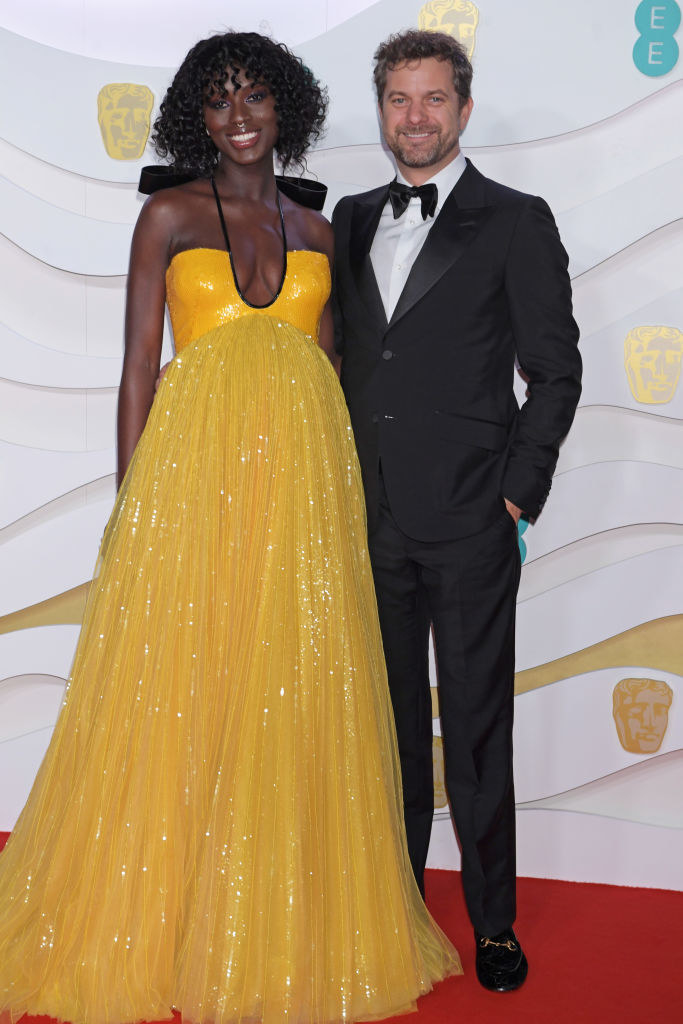 Jodie Turner-Smith and Joshua Jackson on the red carpet